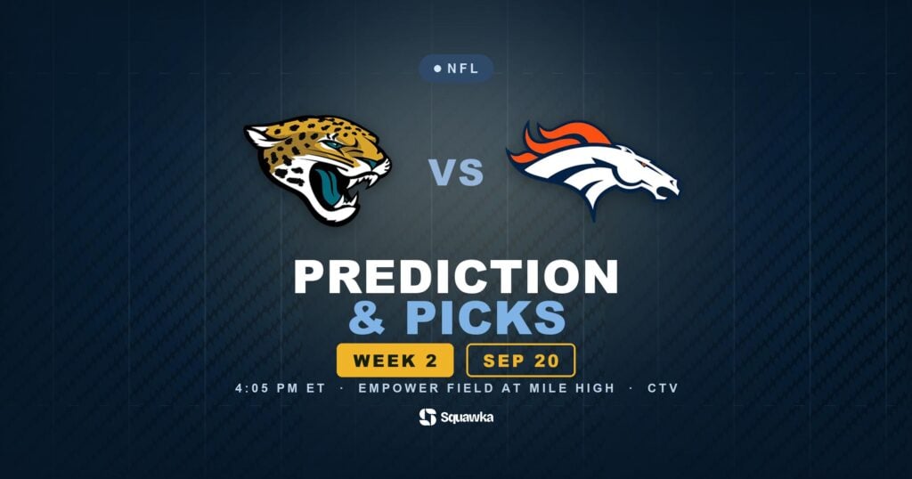 Jacksonville Jaguars vs Denver Broncos prediction, picks and odds for Week 2 of the 2026 NFL season
