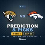 Jacksonville Jaguars vs Denver Broncos prediction, picks and odds for Week 2 of the 2026 NFL season