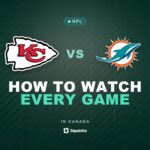 How to watch Kansas City Chiefs vs Miami Dolphins in Canada on CTV, TSN or DAZN in Week 3 of the 2026 NFL season