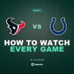 How to watch Houston Texans vs Indianapolis Colts in Canada on CTV, TSN or DAZN in Week 3 of the 2026 NFL season