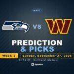 Seattle Seahawks vs Washington Commanders prediction, picks and odds for Week 3 of the 2026 NFL season
