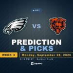 Philadelphia Eagles vs Chicago Bears prediction, picks and odds for Week 3 of the 2026 NFL season