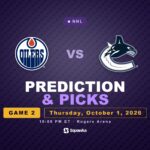 Edmonton Oilers vs Vancouver Canucks prediction, team news and odds for 1 October 2026