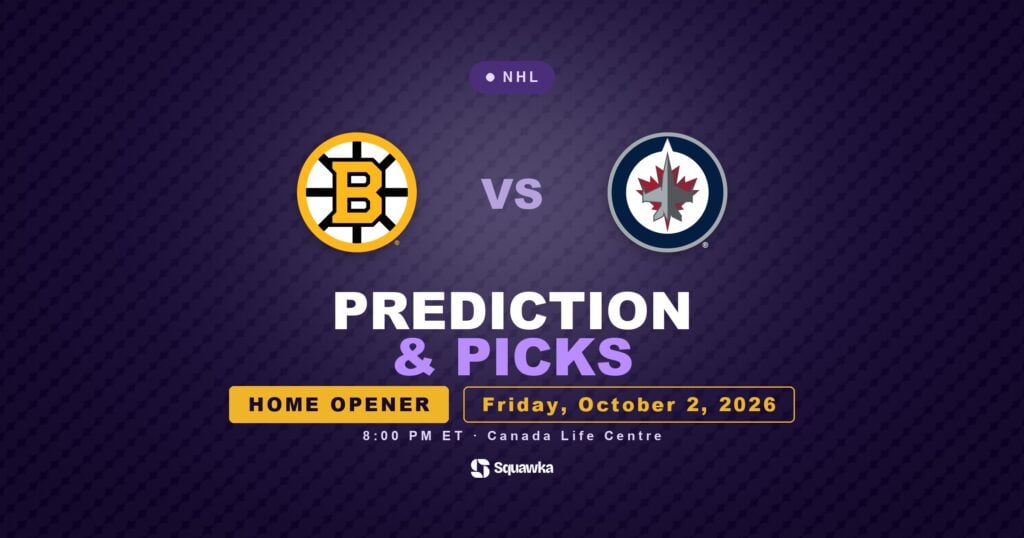 Boston Bruins vs Winnipeg Jets prediction, team news and odds for 2 October 2026