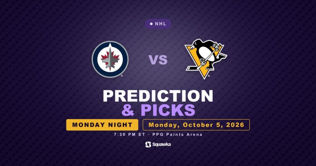 Winnipeg Jets vs Pittsburgh Penguins prediction and picks