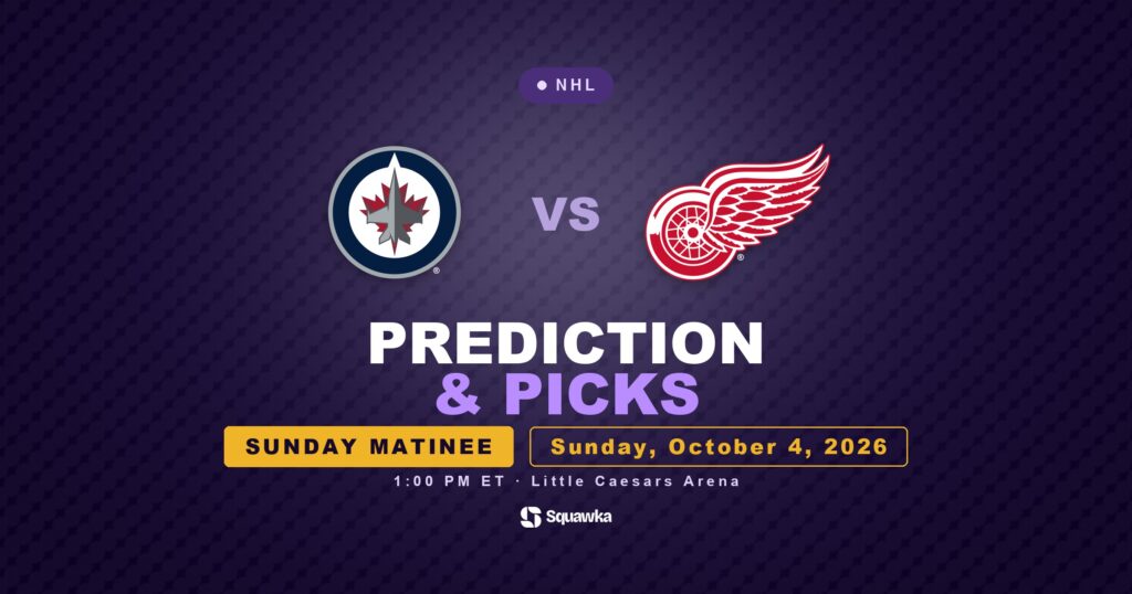Winnipeg Jets vs Detroit Red Wings prediction and picks