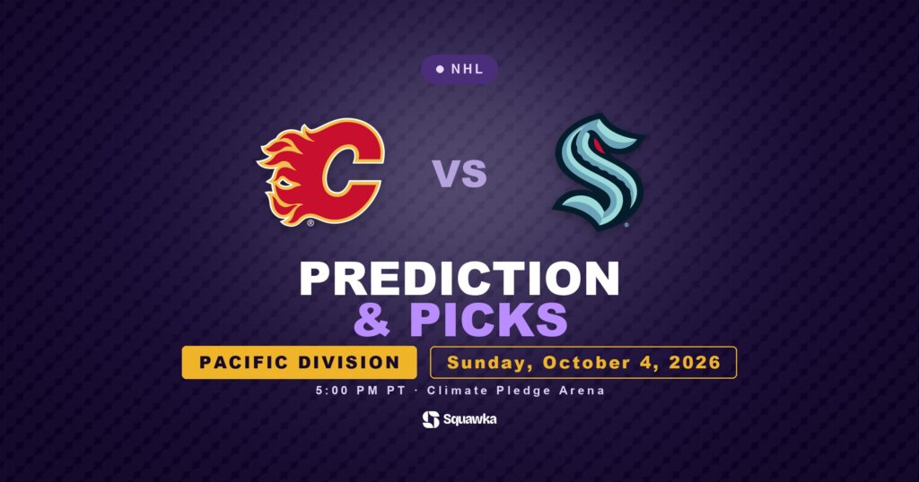 Calgary Flames vs Seattle Kraken prediction and picks
