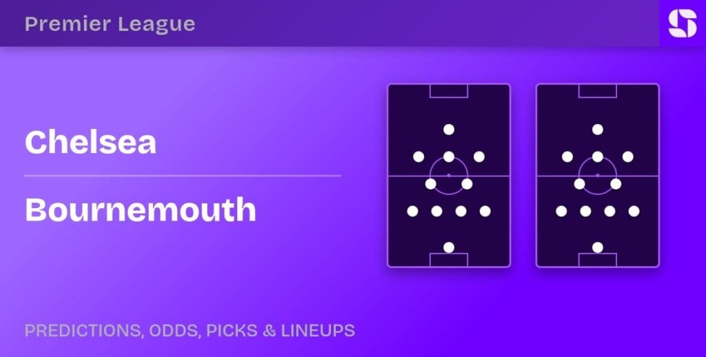 Chelsea vs Bournemouth predicted formations