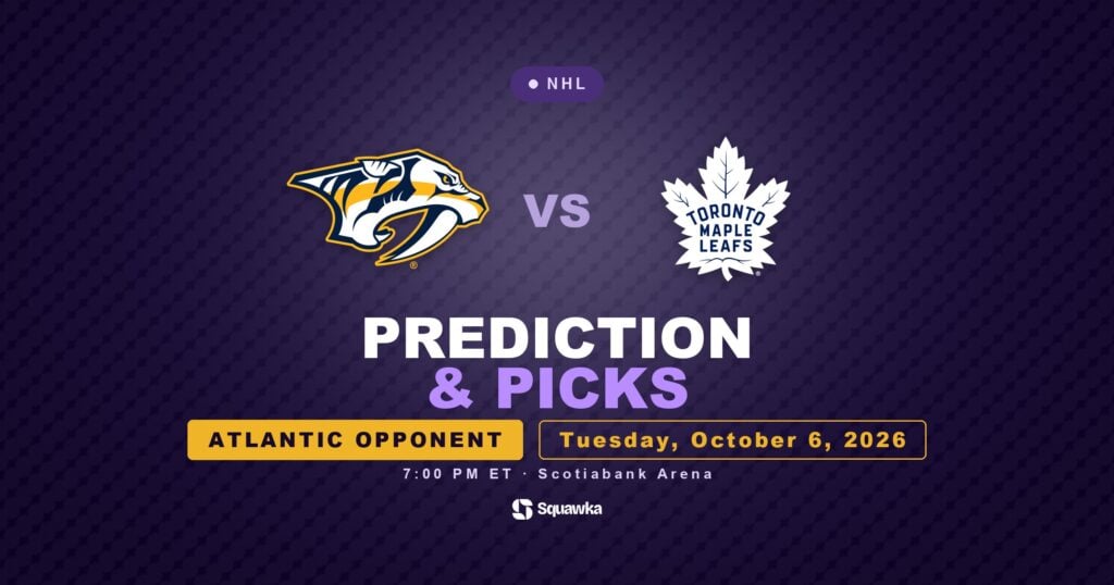 Nashville Predators vs Toronto Maple Leafs prediction and picks