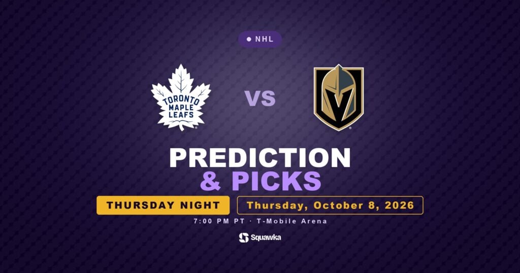 Toronto Maple Leafs vs Vegas Golden Knights prediction and picks