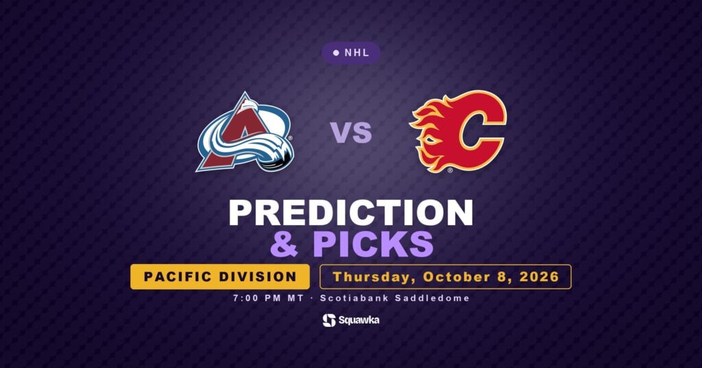 Colorado Avalanche vs Calgary Flames prediction and picks