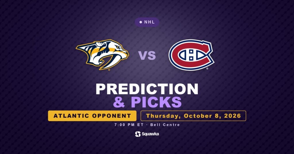 Nashville Predators vs Montreal Canadiens prediction and picks