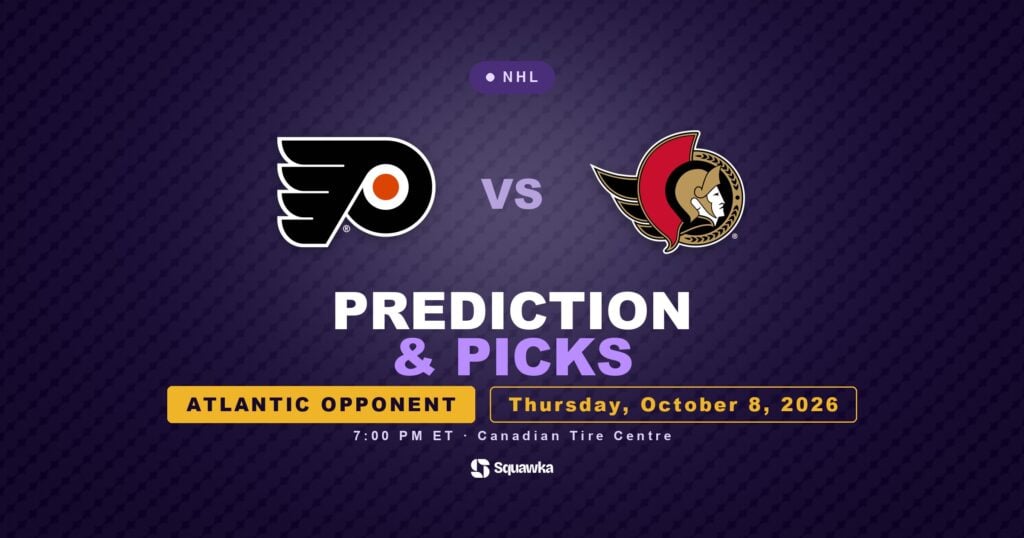 Philadelphia Flyers vs Ottawa Senators prediction and picks