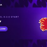 Calgary Flames logo: Connor Zary on waivers after a 0-3-0 start, October 2026