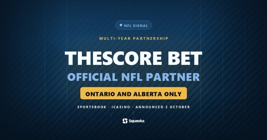 theScore Bet becomes an official NFL partner in Canada, licensed in Ontario and Alberta only