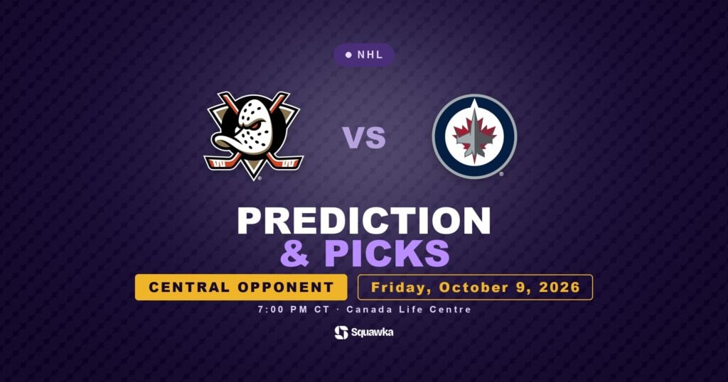 Anaheim Ducks vs Winnipeg Jets prediction and picks