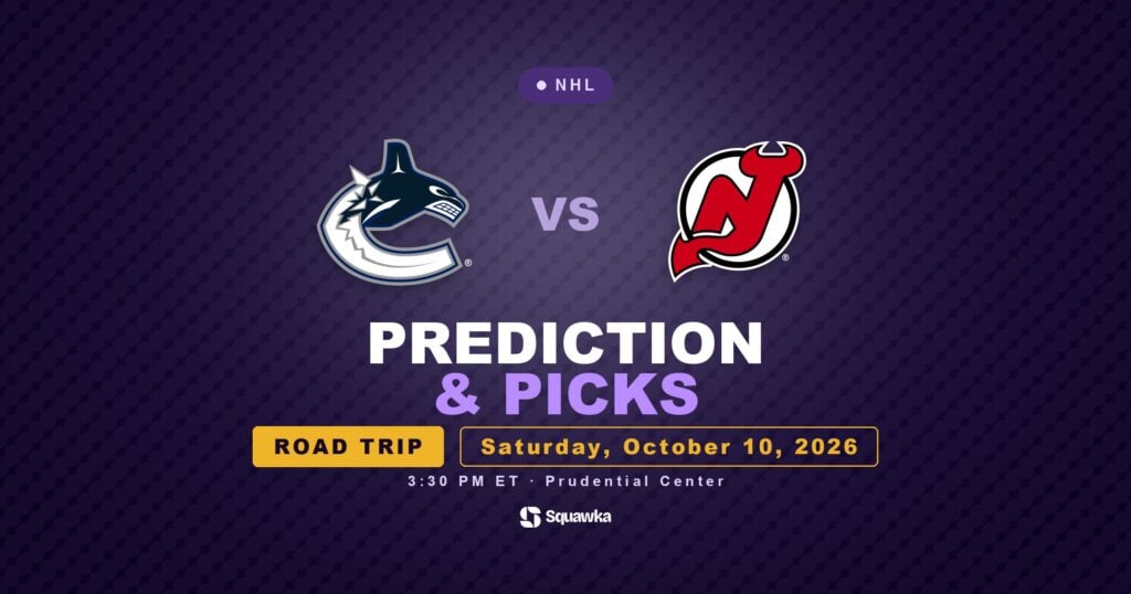 Vancouver Canucks vs New Jersey Devils prediction and picks