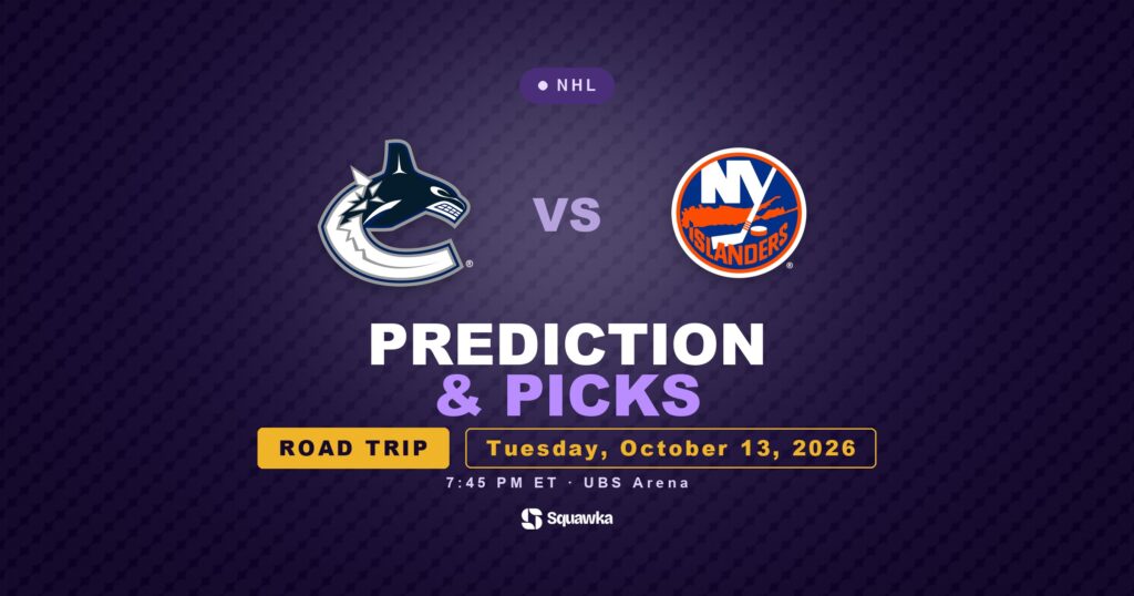 Vancouver Canucks vs New York Islanders prediction and picks