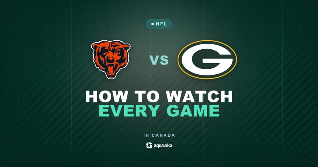 How to watch Chicago Bears vs Green Bay Packers in Canada on CTV, TSN or DAZN in Week 5 of the 2026 NFL season