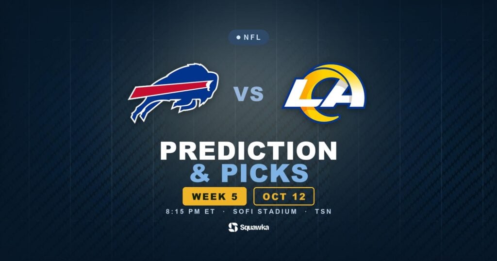 Buffalo Bills vs Los Angeles Rams prediction, picks and odds for Week 5 of the 2026 NFL season