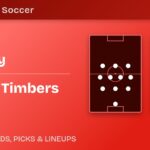 LA Galaxy vs Portland Timbers predicted formations