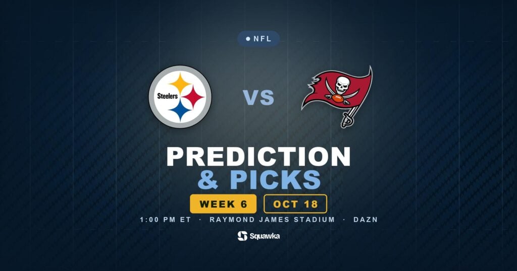 Pittsburgh Steelers vs Tampa Bay Buccaneers prediction, picks and odds for Week 6 of the 2026 NFL season