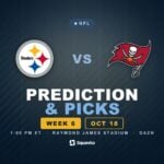 Pittsburgh Steelers vs Tampa Bay Buccaneers prediction, picks and odds for Week 6 of the 2026 NFL season