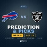 Buffalo Bills vs Las Vegas Raiders prediction, picks and odds for Week 6 of the 2026 NFL season