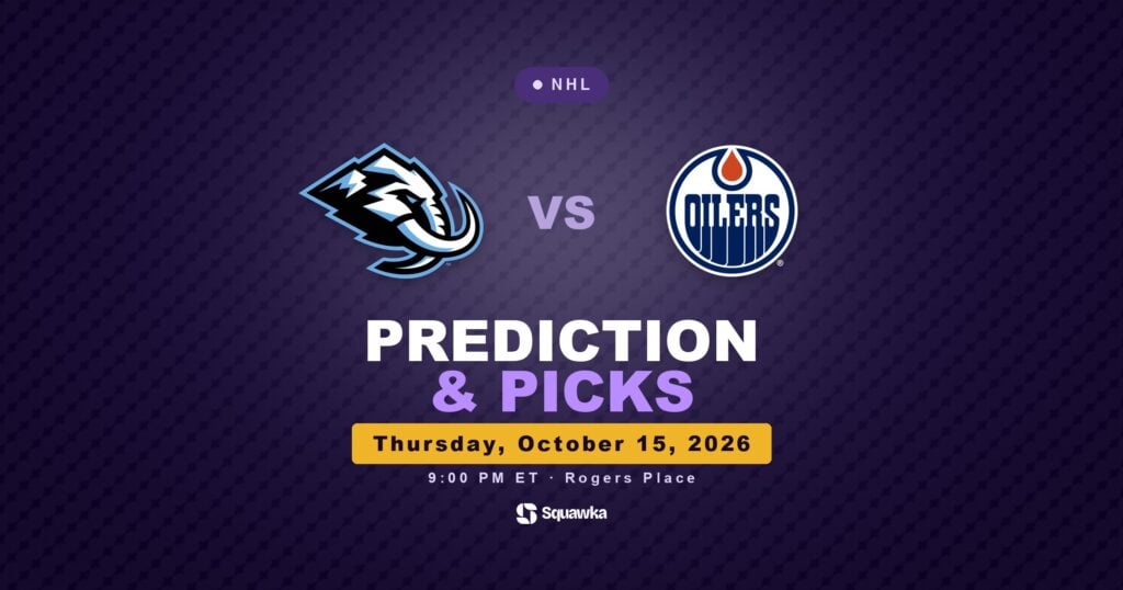 Utah Mammoth vs Edmonton Oilers prediction and picks