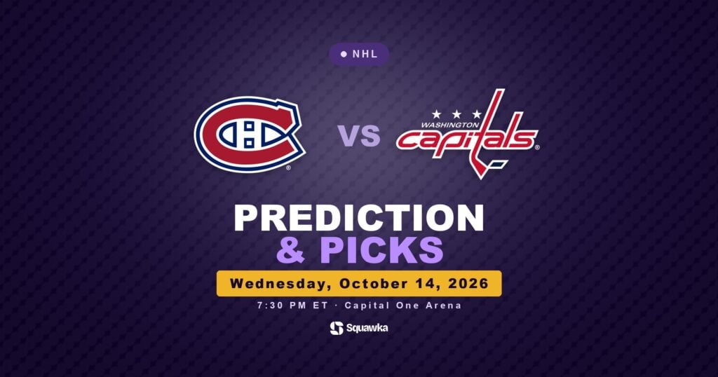 Montreal Canadiens vs Washington Capitals prediction and picks