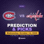 Montreal Canadiens vs Washington Capitals prediction and picks