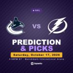 Vancouver Canucks vs Tampa Bay Lightning prediction and picks