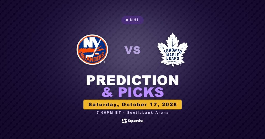 New York Islanders vs Toronto Maple Leafs prediction and picks