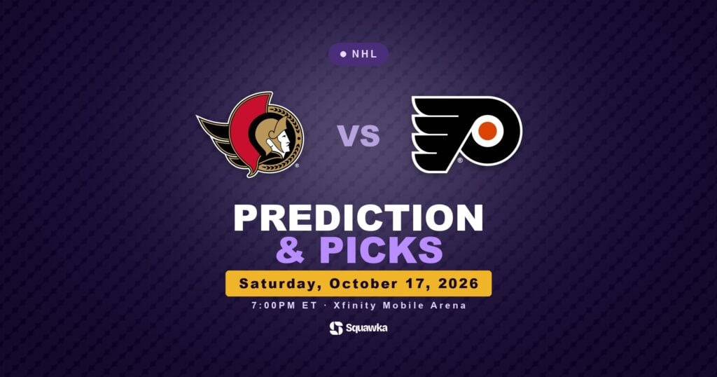 Ottawa Senators vs Philadelphia Flyers prediction and picks