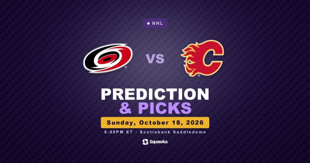 Carolina Hurricanes vs Calgary Flames prediction and picks