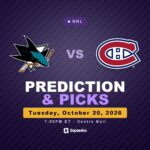 San Jose Sharks vs Montr&eacute;al Canadiens prediction and picks