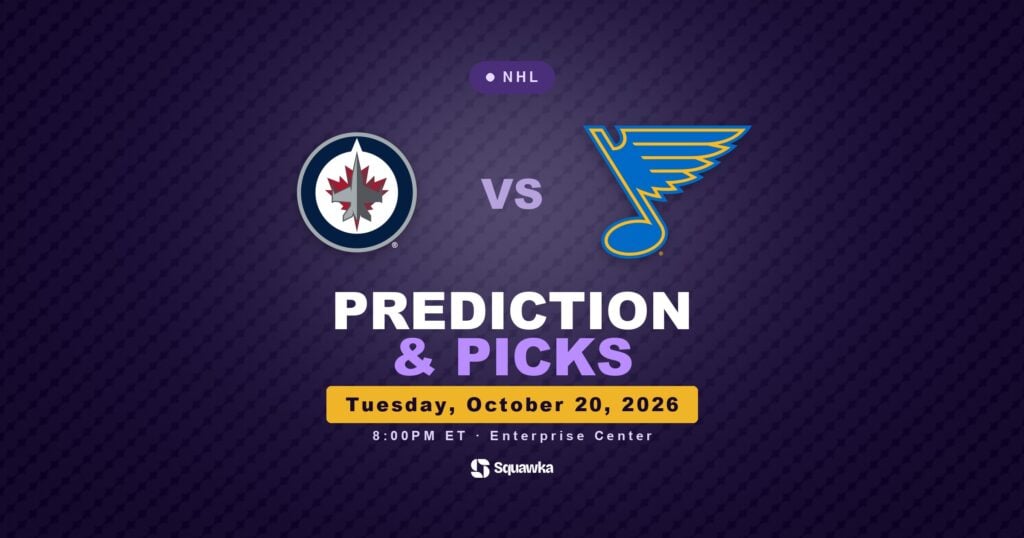 Winnipeg Jets vs St. Louis Blues prediction and picks