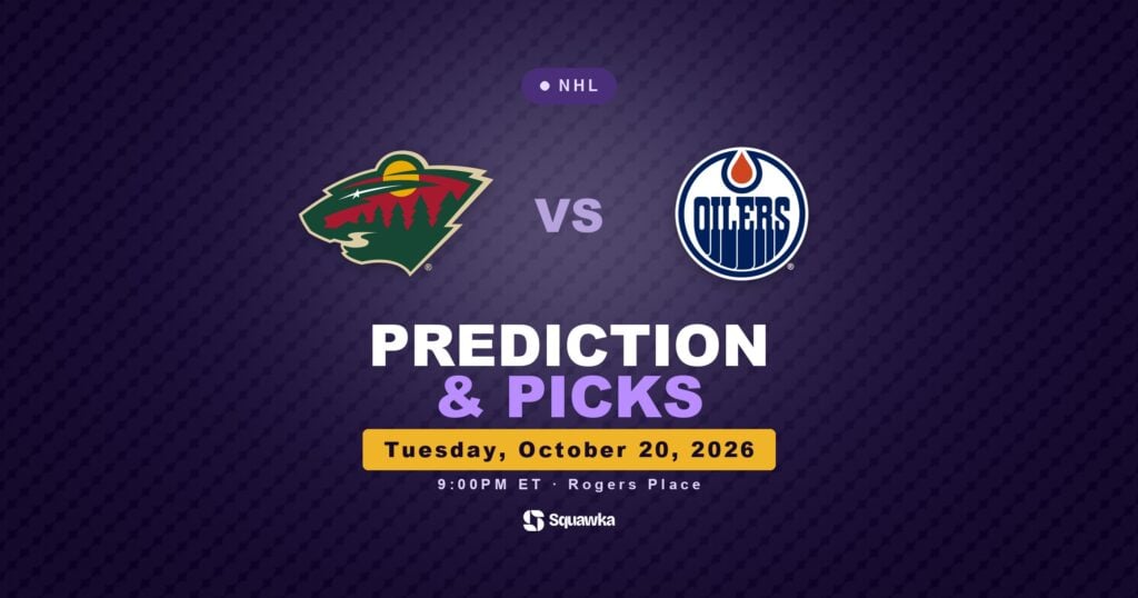 Minnesota Wild vs Edmonton Oilers prediction and picks