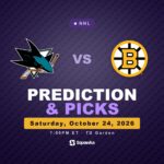 San Jose Sharks vs Boston Bruins prediction and picks