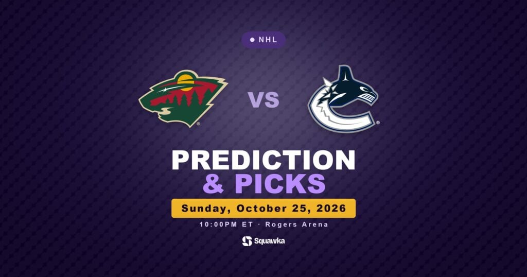 Minnesota Wild vs Vancouver Canucks prediction and picks