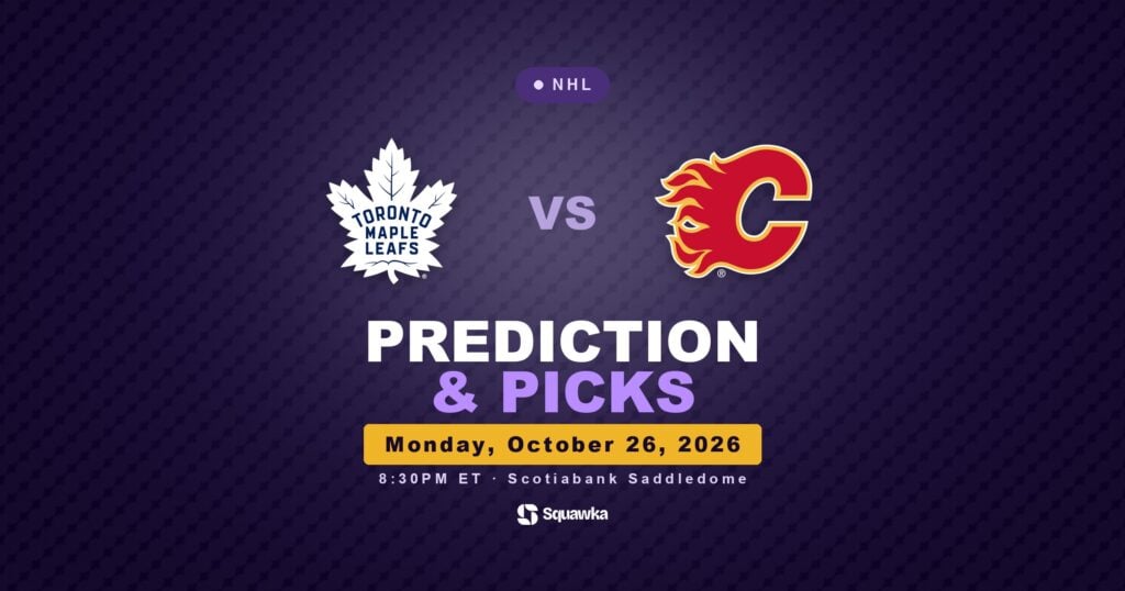 Toronto Maple Leafs vs Calgary Flames prediction and picks