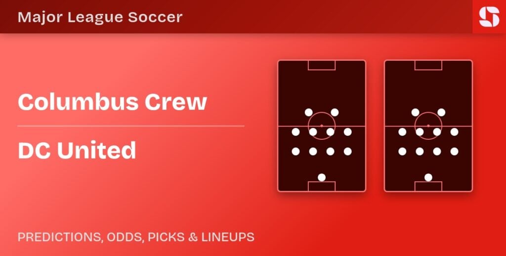 Columbus Crew vs DC United predicted formations