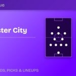 Manchester City vs Brighton predicted formations