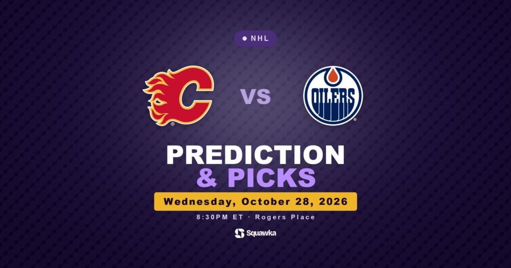 Calgary Flames vs Edmonton Oilers prediction and picks