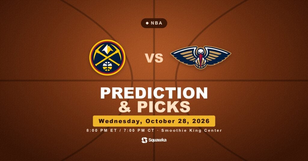 Denver Nuggets vs New Orleans Pelicans prediction and picks