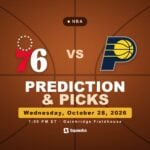 Philadelphia 76ers vs Indiana Pacers prediction and picks