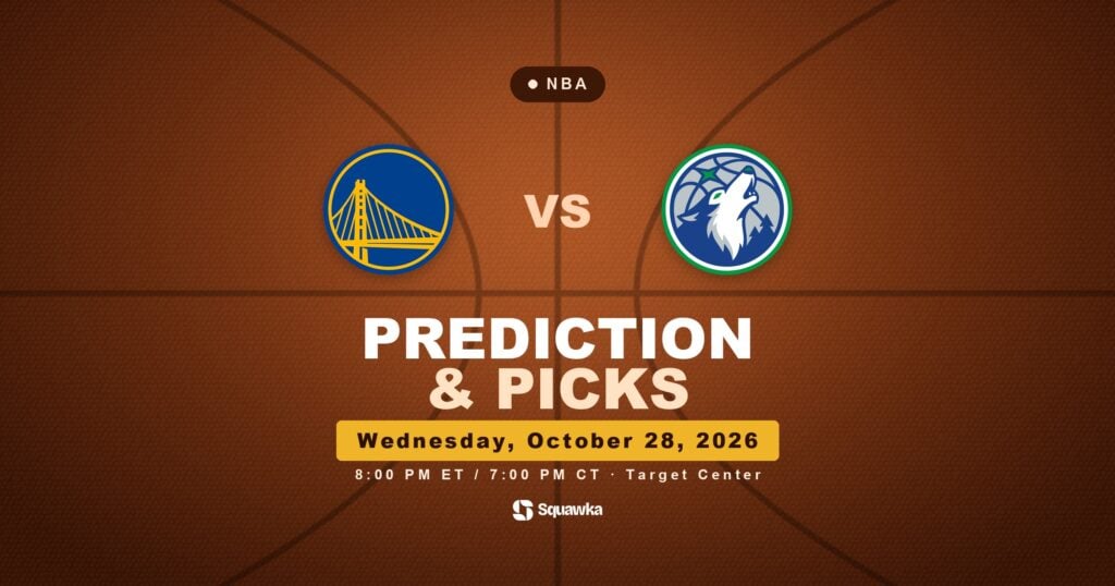 Golden State Warriors vs Minnesota Timberwolves prediction and picks