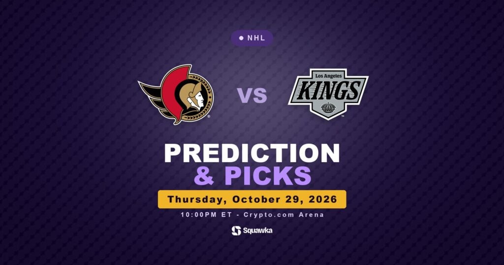 Ottawa Senators vs Los Angeles Kings prediction and picks