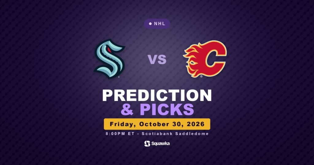 Seattle Kraken vs Calgary Flames prediction and picks