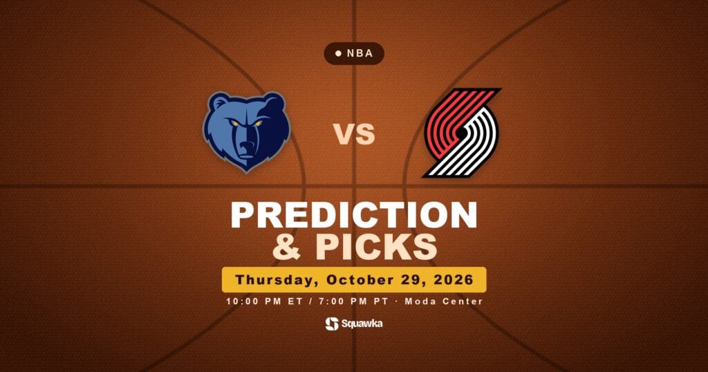 Memphis Grizzlies vs Portland Trail Blazers prediction and picks